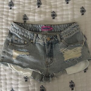 Short edikted jean shorts